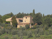 maison avec piscine en Toscane